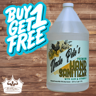 1 GALLON: Uncle Pete's HAND SANITIZER BOGOUP3