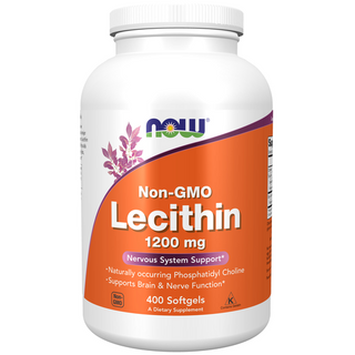 Now Foods Lecithin, Non-GMO, 1200mg