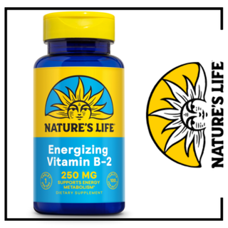 Nature's Life Vitamin B-2 250mg - 100 Tablets