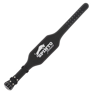 Spinto Fitness Weightlifting Belt - 6INCH BLACK