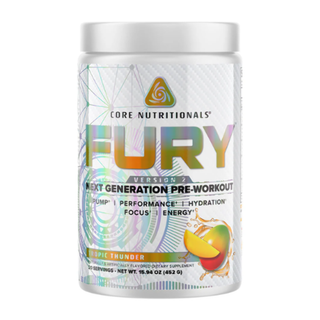 Core Nutritionals Fury V2 Pre-Workout (Tropic Thunder) - 20 Servings