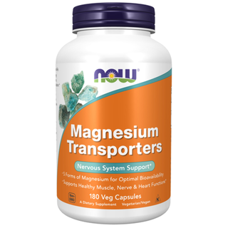 Now Foods Magnesium Transporters - 180 veg capsules