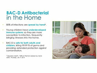1 GALLON: BAC-D Foaming Hand Sanitizer & Wound Care BOGO