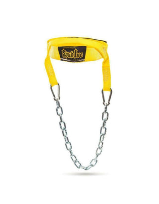 Spud Head NECK HARNESS for Bodybuilders Weightlifters Powerlifters YELLOW