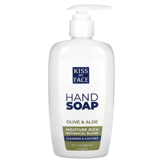 Kiss My Face Hand Soap, Olive & Aloe, 9 fl oz (266 ml)