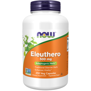 Now Foods Eleuthero 500mg - 250 veg capsules