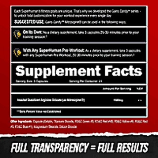 Alpha Lion Gains Candy Nitrosigine - 63 Capsules