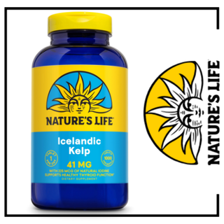 Nature's Life Icelandic Kelp - 1000 Veg Tablets