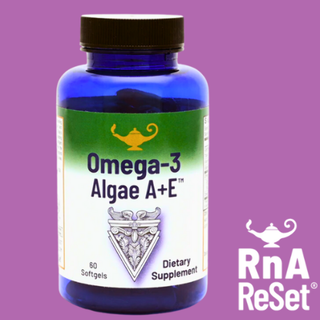 RNA Reset OMEGA 3 ALGAE A+E - 60 Capsules