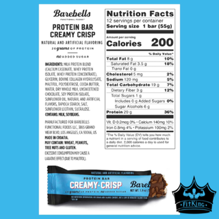 Barebells Protein Bars - 12 BARS