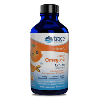 Trace Minerals Children's Liquid Omega-3 - 8oz ORANGE