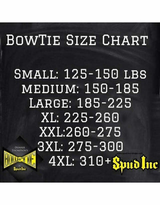 SPUD Donnie Thompson BOWTIE FORMAL Posture Support for Back Shoulders PICK SIZE