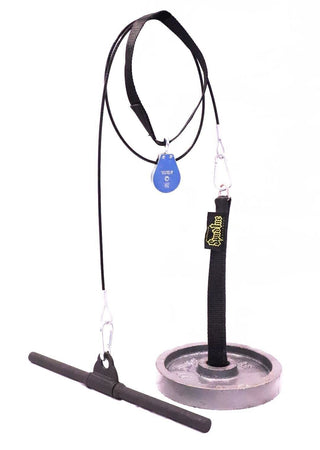 Spud Econo Triceps and Lat Pulley with Straight Bar - Choose BLACK or YELLOW