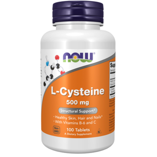 NOW FOODS L-CYSTEINE 500mg - 100 Tablets