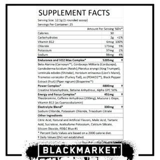 Blackmarket FIT -25 Servings