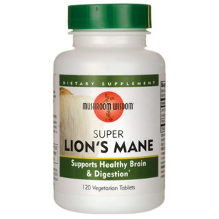 Mushroom Wisdom Super Lions Mane - 120 tablets