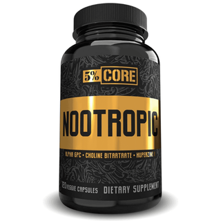 5% Nutrition Core NOOTROPIC - 120 Capsules