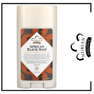24 Hour Deodorant, African Black Soap, 2.25 oz (64 g)