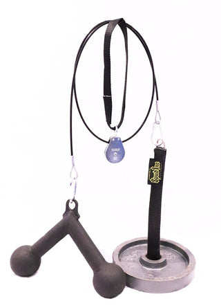 Spud Econo Triceps & Lat Pulley with V Tricep Fat Handle - Pick BLACK or YELLOW