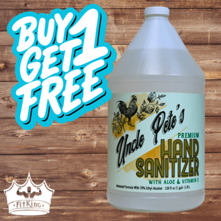 1 GALLON: Uncle Pete's HAND SANITIZER BOGO