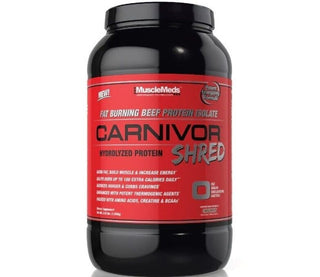 MuscleMeds Carnivor SHRED Fat Burning Beef Protein - 2lbs