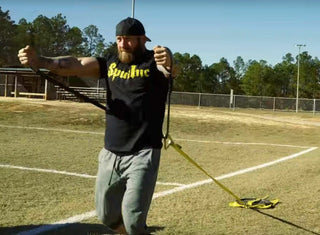 Spud Inc Magic Carpet Sled - Weight Gym Exercise Training Sled YELLOW