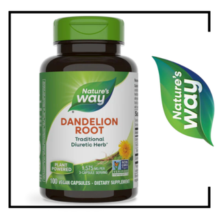 Nature's Way DANDELION ROOT 525 mg - 100 Capsules