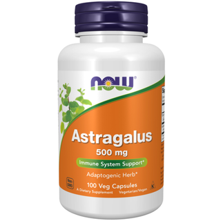 Now Foods Astragalus 500mg - 100 Veg Capsules