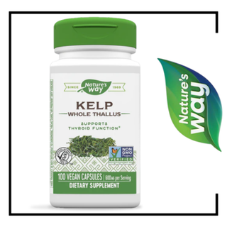 Nature's Way KELP 600mg - 100 Capsules