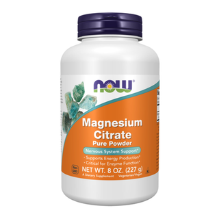 Now Foods Magnesium Citrate, Pure Powder - 8oz