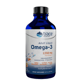 Trace Minerals Adult's Liquid Omega-3 - 8oz ORANGE