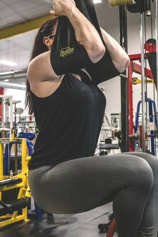 Spud Inc Kaiju Washable HANGING AB STRAPS (One Pair) BLACK - SPUD473