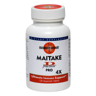 Mushroom Wisdom Maitake D-Fraction Pro 4X - 120 tablets
