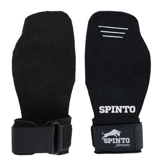 Spinto Fitness Leather Lifting Grips