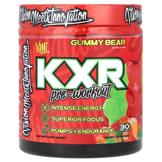 VMI Sports KXR Pre-Workout, Gummy Bear - 30 Servings