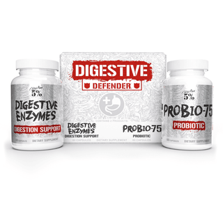 5% Nutrition DIGESTIVE DEFENDER Combo Set - PROBIO-75 & DIGES-TEN