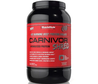 MuscleMeds Carnivor SHRED Fat Burning Beef Protein - 2lbs
