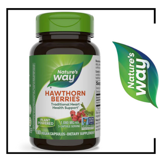 Nature's Way Hawthorne Berries - 100 Veg Capsules