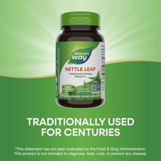Nature's Way NETTLE LEAF - 100 Capsules