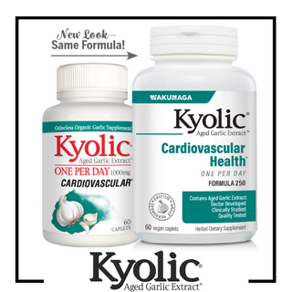 Wakunaga Kyolic 1000mg ONE PER DAY Cardiovascular - 60 Caplets