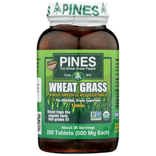 Pines International Wheat Grass 500mg - 250 tablets