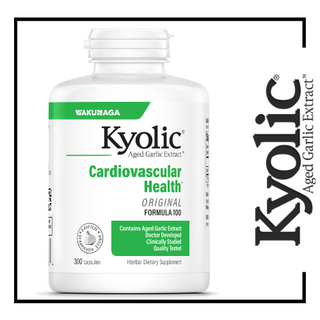 Wakunaga Kyolic Cardiovascular Health Formula 100 - 300 Capsules