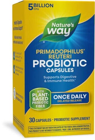 Nature's Way Primadophilus Reuteri 5 Billion - 90 Capsules