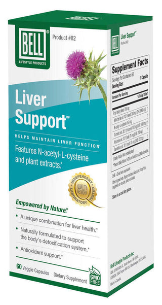 Bell Lifestyle Liver Support - 60 Capsules