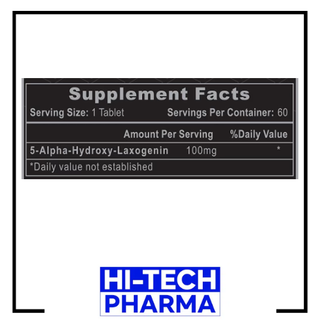 Hi-Tech Pharmaceuticals LAXOGENIN 100 - 60 Servings