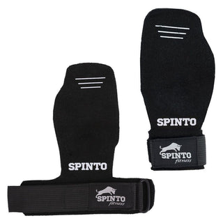 Spinto Fitness Leather Lifting Grips