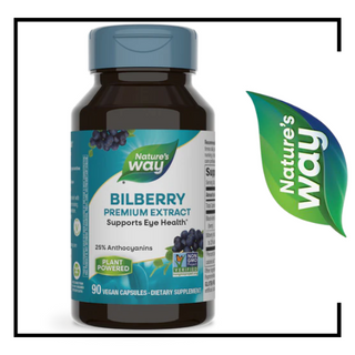 Nature's Way BILBERRY- 90 Capsules