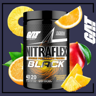 GAT Sport NITRAFLEX BLACK EXTREME PRE-TRAINING FORMULA -20 Servings