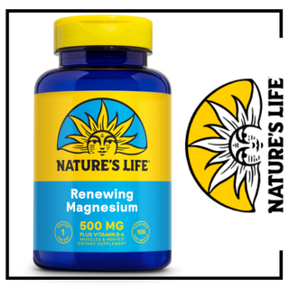 Nature's Life Renewing Magnesium 500mg - 100 Veg Capsules