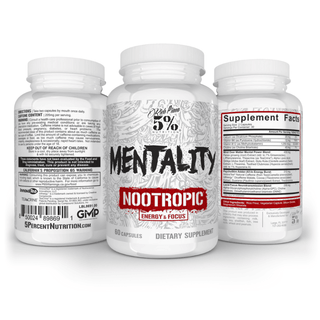 5% Nutrition MENTALITY - 60 Capsules